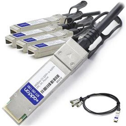 AddOn Networks  câble InfiniBand et à fibres optiques 5 m QSFP+ 4xSFP+ - ADD-QJUSMU-PDAC5M