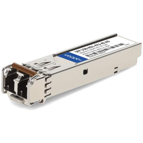 AddOn Networks  module émetteur-récepteur de réseau Fibre optique 1000 Mbit/s 1470 nm - SFP-1GB-HD1-47U-40-AO