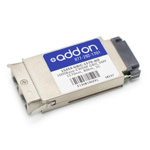 AddOn Networks  module émetteur-récepteur de réseau Fibre optique 1000 Mbit/s 1570 nm - 15454-GBIC-1570-AO