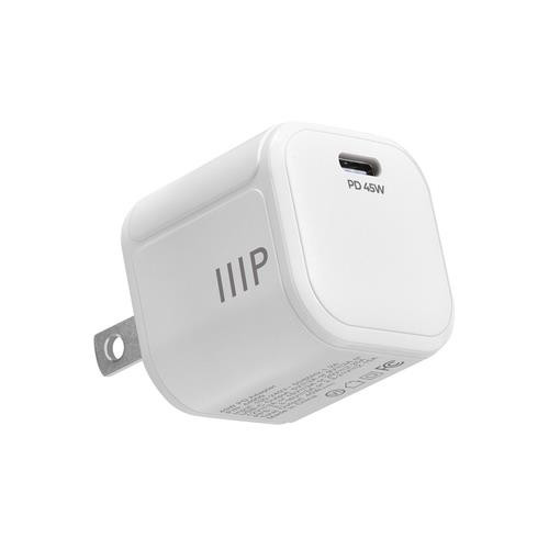 Monoprice  chargeur d'appareils mobiles Ordinateur portable, Smartphone, Tablette Blanc Secteur Charge rapide Intérieure - 44909