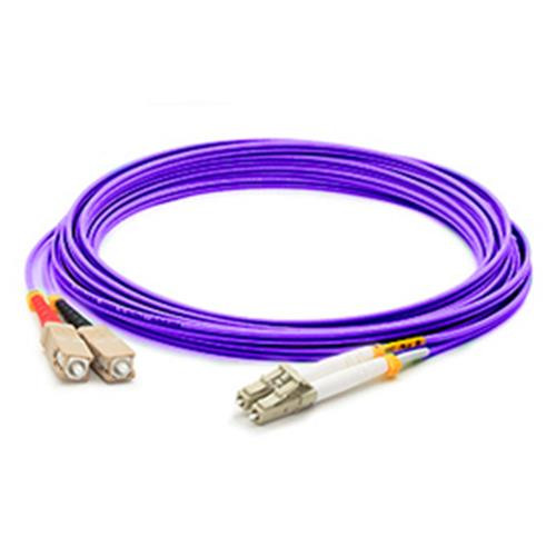 AddOn Networks  câble InfiniBand et à fibres optiques 10 m Violet - ADD-SC-LC-10M6MMF-PE