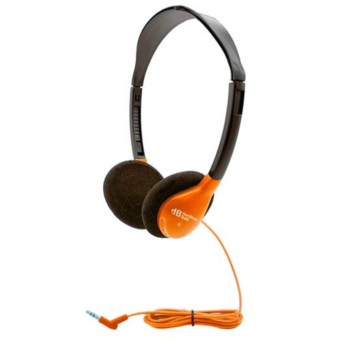 HamiltonBuhl  écouteur/casque Écouteurs Avec fil Arceau Appels/Musique/Sport/Au quotidien Noir, Orange - HA2ORG-200