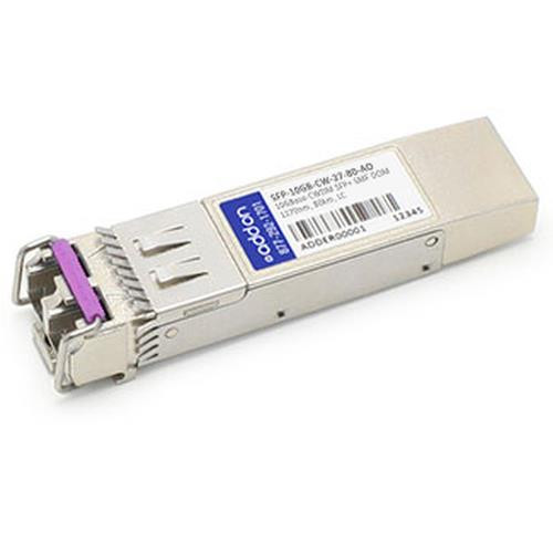 AddOn Networks  module émetteur-récepteur de réseau Fibre optique 10000 Mbit/s SFP+ 1270 nm - SFP-10GB-CW-27-80-AO