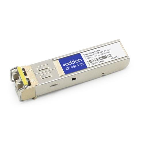 AddOn Networks  module émetteur-récepteur de réseau Fibre optique 1000 Mbit/s SFP 1550 nm - 1061707595-01-AO