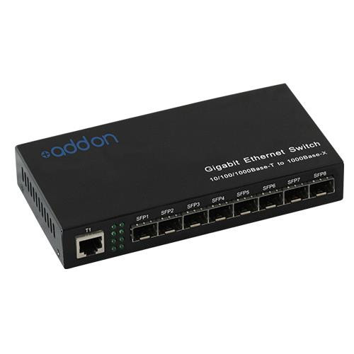AddOn Networks  commutateur réseau Non-géré Gigabit Ethernet (10/100/1000) Noir - AO-GES-18-S