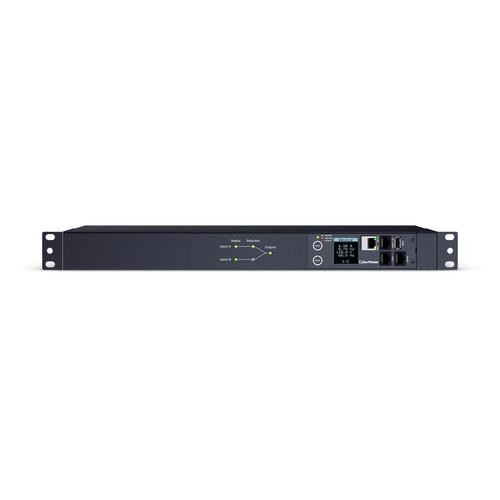 CyberPower  unité de distribution d'énergie 12 sortie(s) CA 1U Noir - PDU44001
