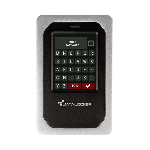 DataLocker DL4 FE 2 To USB Type-C 3.2 Gen 1 (3.1 Gen 1) Aluminium, Noir - DL4-SSD-2TB-FE