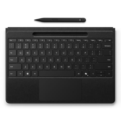Microsoft Surface Pro Flex with Slim Pen QWERTY Anglais Bluetooth Noir - Y8U-00001