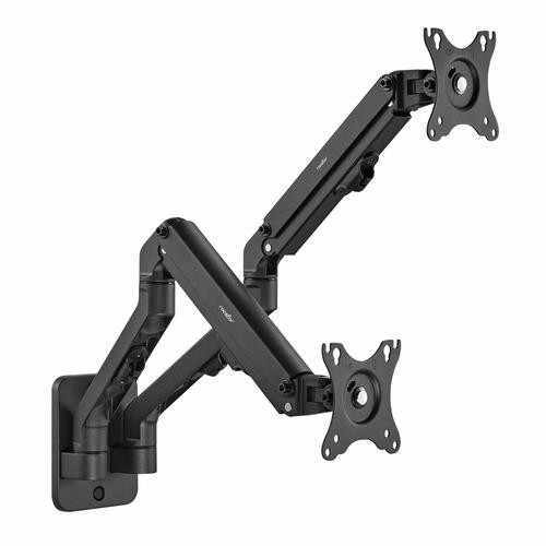Rocstor  support d'écran plat pour bureau 68,6 cm (27") Mur Noir - Y10N014-B1