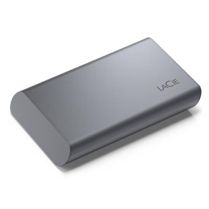LaCie Mobile SSD Secure Technologie Thunderbolt 1 To USB Type-C 3.2 Gen 2 (3.1 Gen 2) Gris - STKH1000800