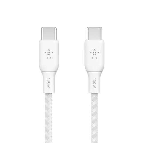 Belkin CAB014bt3MWH câble USB USB 2.0 3 m USB C Blanc - CAB014BT3MWH