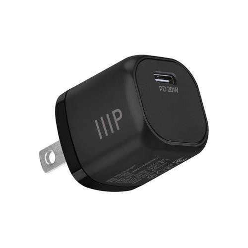 Monoprice  chargeur d'appareils mobiles Smartphone, Tablette Noir Secteur Charge rapide Intérieure - 44904