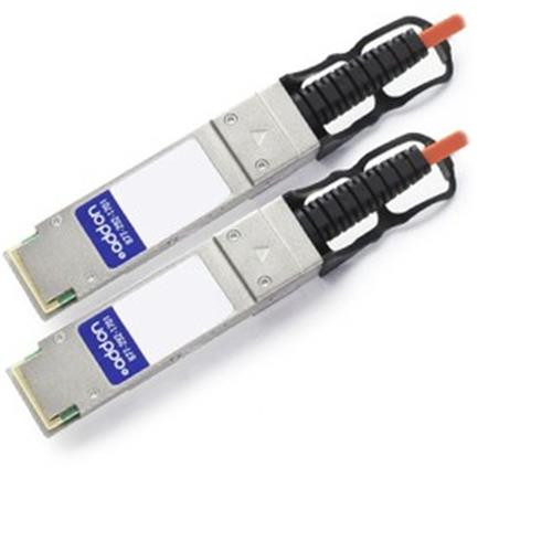 AddOn Networks  câble InfiniBand et à fibres optiques 10 m QSFP+ Rouge - FCBN410QB1C10-AO
