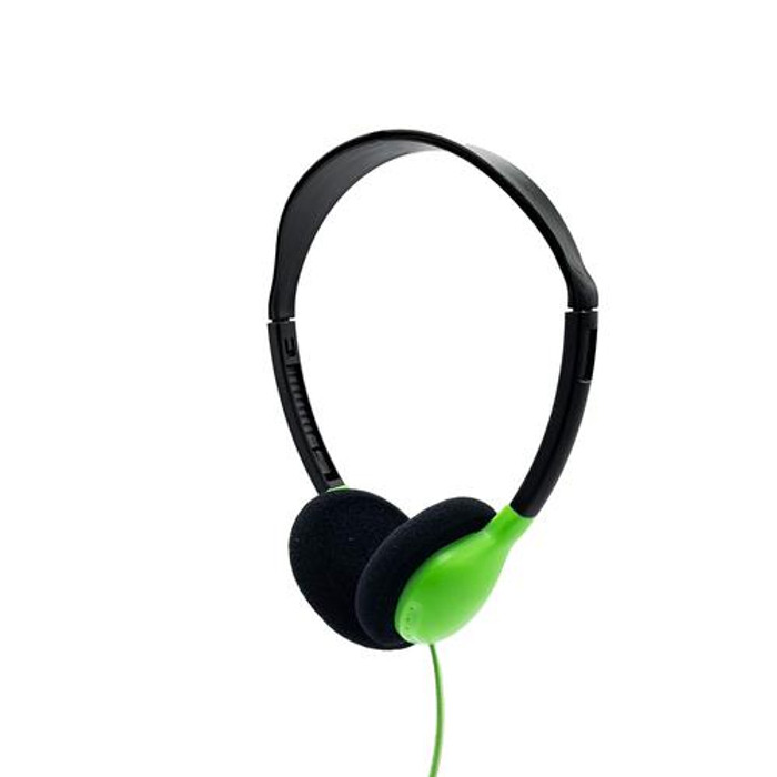 HamiltonBuhl  écouteur/casque Écouteurs Avec fil Arceau Education Noir, Vert - HA2GRN-200