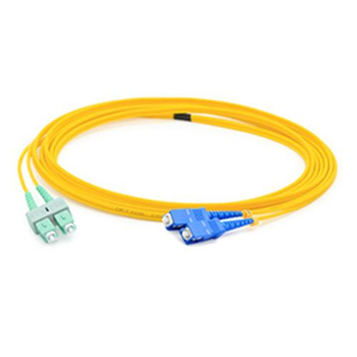 AddOn Networks  câble InfiniBand et à fibres optiques 5 m Jaune - ADD-ASC-SC-5MS9SMF
