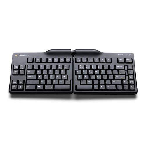 Goldtouch Elite clavier maison/bureau USB QWERTY US International Noir - GTE-08899