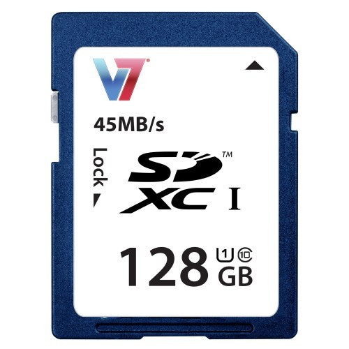 V7  mémoire flash 128 Go SDXC Classe 10 - VASDX128GUHS1R-2N