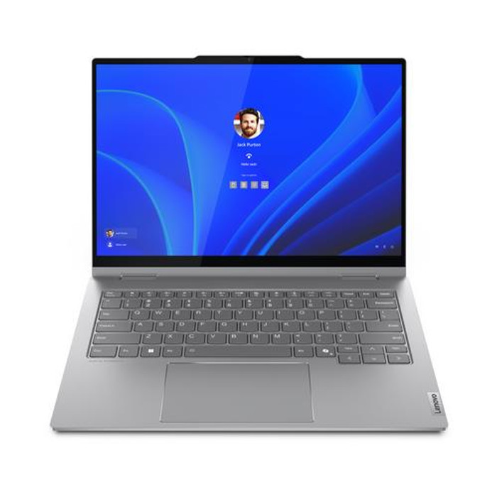 Lenovo ThinkBook 14 Intel Core Ultra 5 125U Hybride (2-en-1) 35,6 cm (14") Écran tactile WUXGA 16 Go DDR5-SDRAM 256 Go SSD Wi-Fi 6 (802.11ax) Windows 11 Pro Gris - 21MX000BUS