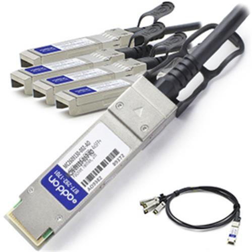 AddOn Networks  câble InfiniBand et à fibres optiques 2 m QSFP+ 4x SFP+ Noir - MC2609130-002-AO