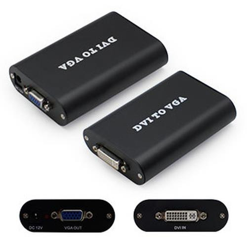 AddOn Networks  changeur de genre de câble DVI-D VGA Noir - DVI2VGACONVERTER