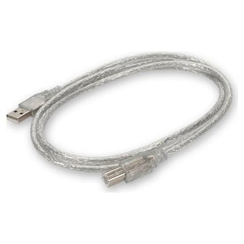 AddOn Networks  câble USB USB 2.0 1,83 m USB A USB B Transparent - USBEXTAB6CLR