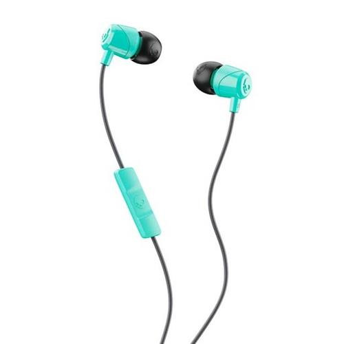 Skullcandy Jib Casque Avec fil Ecouteurs Appels/Musique Noir, Turquoise - S2DUY-L675