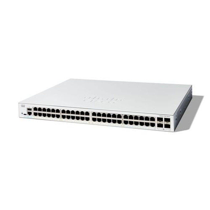 Cisco  commutateur réseau Géré L2/L3 Gigabit Ethernet (10/100/1000) Blanc - C1300-48T-4X