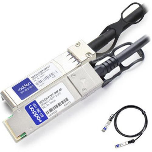AddOn Networks QSFP+/SFP+ 3 m câble InfiniBand et à fibres optiques QSFP+ SFP+ - SOLR-QSFP1SFP-3MP-AO