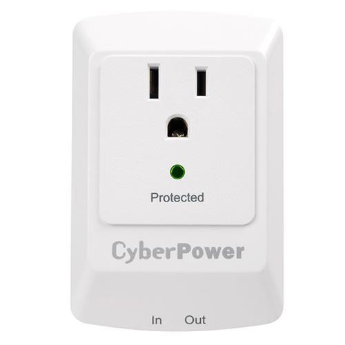 CyberPower  protection surtension Blanc 1 sortie(s) CA 125 V - CSP100TW