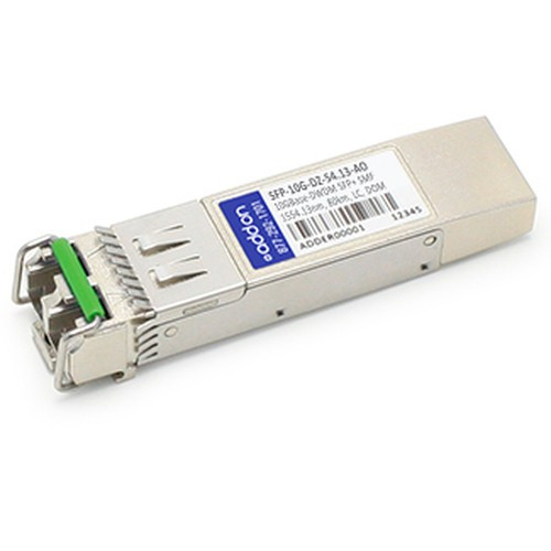 AddOn Networks  module émetteur-récepteur de réseau Fibre optique 10000 Mbit/s SFP+ 1554,13 nm - SFP-10G-DZ-54.13-AO