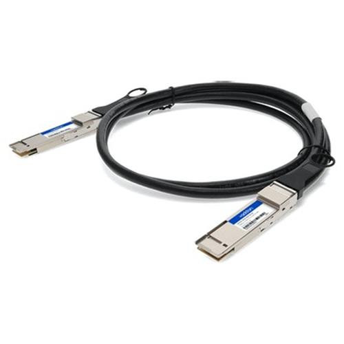 AddOn Networks  câble InfiniBand et à fibres optiques 1 m QSFP-DD Noir - QSFPDD-200G-PDAC1M-AO