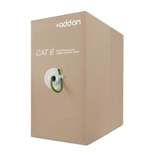 AddOn Networks  câble de réseau Vert 304,8 m Cat6 U/UTP (UTP) - ADD-CAT6USBULK1K-GN