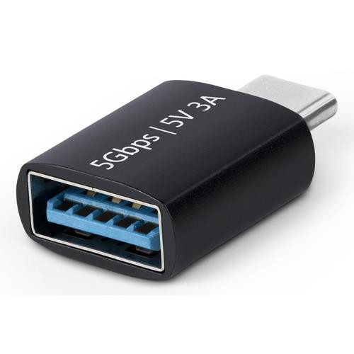 StarTech.com Adaptateur USB-C vers USB-A, USB 5Gbps, 3A, Convertisseur USB-C Mâle vers USB-A Femelle, Boîtier Métallique Durable - Compatible Thunderbolt - USB31CAADGCP