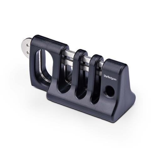 StarTech.com Antivol de Câble Périphérique, Clavier/Souris Sécurisé, Verrouillage de Câble pour les Bureaux Partagés/Ordinateurs Publics, Ancrage Compatible le Câble de Sécurité/ Cadenas du PC Portable - TAA - CABLE-ORGANIZER-LOCK