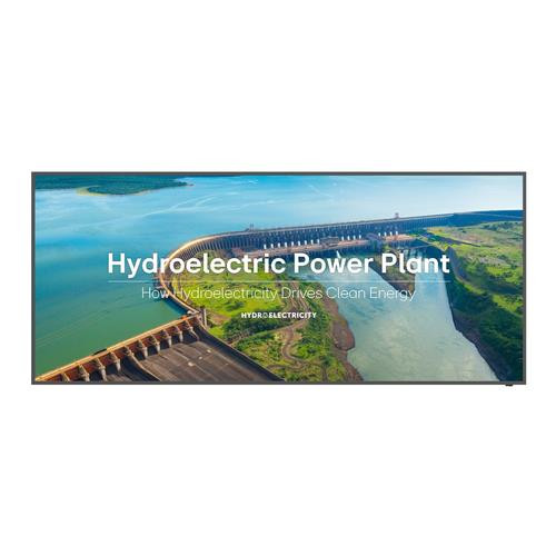 LG  Écran d'affichage dynamique Écran plat de signalisation numérique 2,67 m (105") Wifi 440 cd/m² 5K Ultra HD Noir Android 16/7 - 105BM5P-B