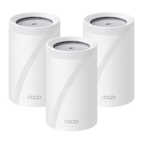 TP-Link Deco BE65 Pro Tri-bande (2,4 GHz / 5 GHz / 6 GHz) Wi-Fi 7 (802.11be) Blanc 3 Interne - DECO BE65 PRO(3-PACK)