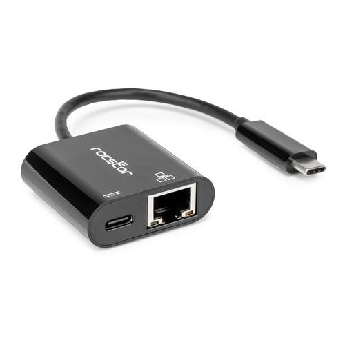 Rocstor  hub & concentrateur USB Type-C Noir - Y10A340-B1