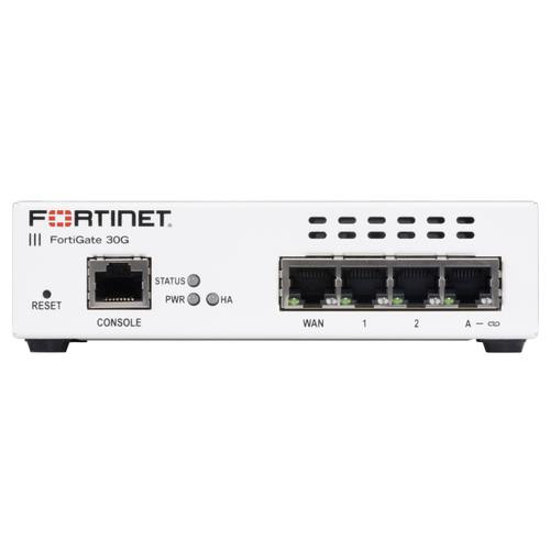 Fortinet FortiGate 30G pare-feux (matériel) Bureau - FG-30G-BDL-950-36