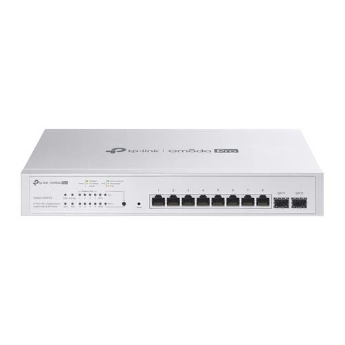 TP-Link Omada Pro  commutateur réseau Géré L2/L2+ Gigabit Ethernet (10/100/1000) Connexion Ethernet, supportant l'alimentation via ce port (PoE) Gris - S4500-8GHP2F
