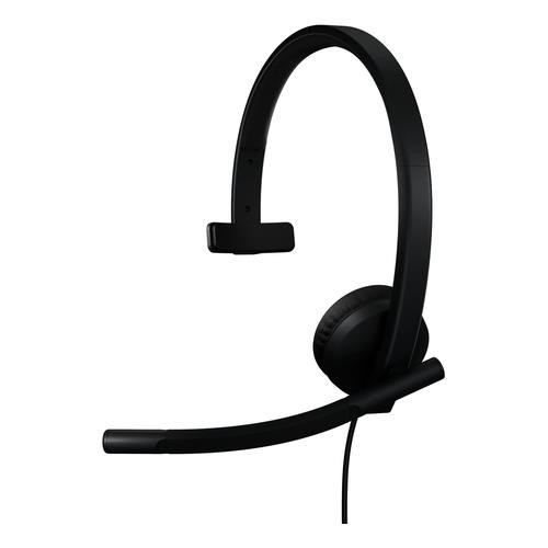 Logitech H570e Casque Avec fil Arceau Bureau/Centre d'appels USB Type-C Noir - 981-001425