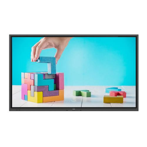 Philips E-Line  Écran plat de signalisation numérique 165,1 cm (65") Wifi 400 cd/m² 4K Ultra HD Noir Écran tactile Intégré dans le processeur Android 18/7 - 65BDL4152E/00