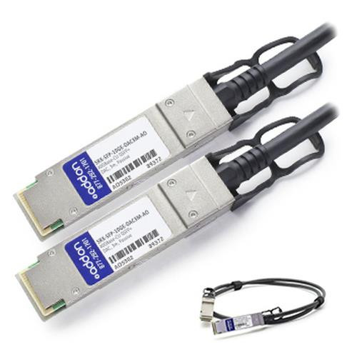 AddOn Networks 2m SFP+ - SFP+ câble InfiniBand et à fibres optiques 3 m SFP+ Noir - SRX-SFP-10GE-DAC3M-AO