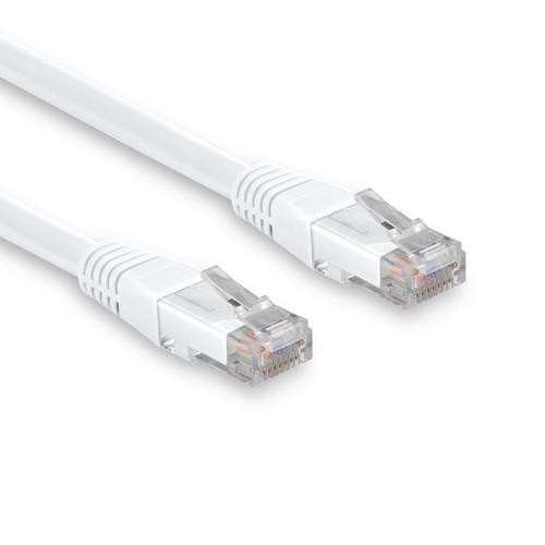 Rocstor  câble de réseau Blanc 10,7 m Cat6 U/UTP (UTP) - Y10C810-WT