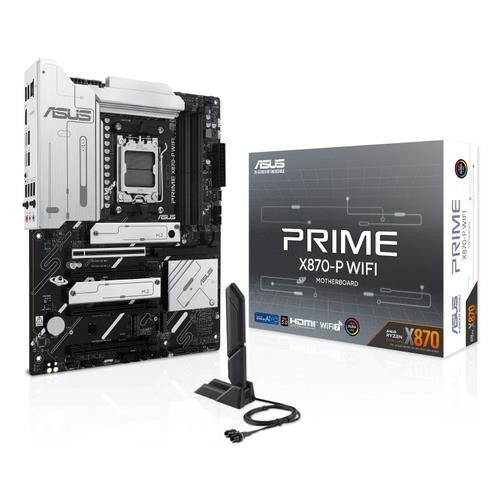 ASUS Prime X870-P WIFI AMD X870 Emplacement AM5 ATX - 90MB1IS0-M0EAY0