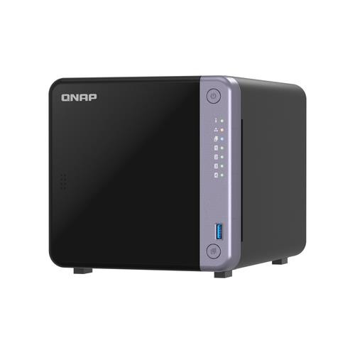 QNAP  serveur de stockage NAS Tower Alpine Alpine AL-524 4 Go DDR4 QNAP QTS Noir - TS-432X-4G-US