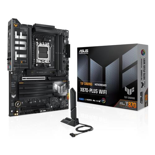 ASUS TUF GAMING X870-PLUS WIFI AMD X870 Emplacement AM5 ATX - 90MB1IU0-M0EAY0
