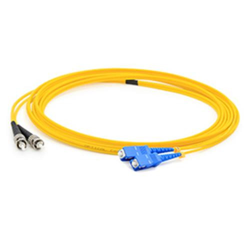 AddOn Networks  câble InfiniBand et à fibres optiques 50 m Jaune - ADD-ST-SC-50M9SMF