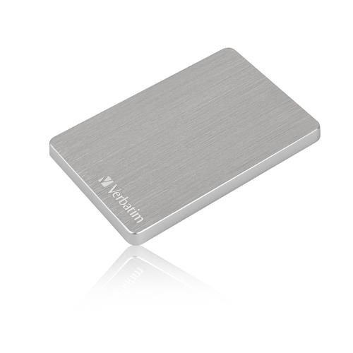 Verbatim Disque dur portable mince Store n Go ALU 1 To argenté - 53663
