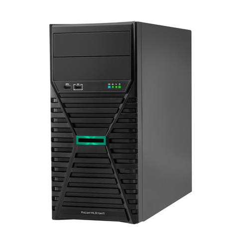 HPE ProLiant ML30 Gen11 E-2414 2.6GHz 4-core 1P 16GB-U 4LFF-NHP 350W PS Server - P65093-001