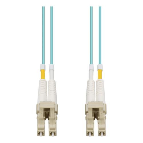 AddOn Networks  câble InfiniBand et à fibres optiques 1 m OFNR Couleur aqua, Beige - ADD-LC-LC-1M5OM4A